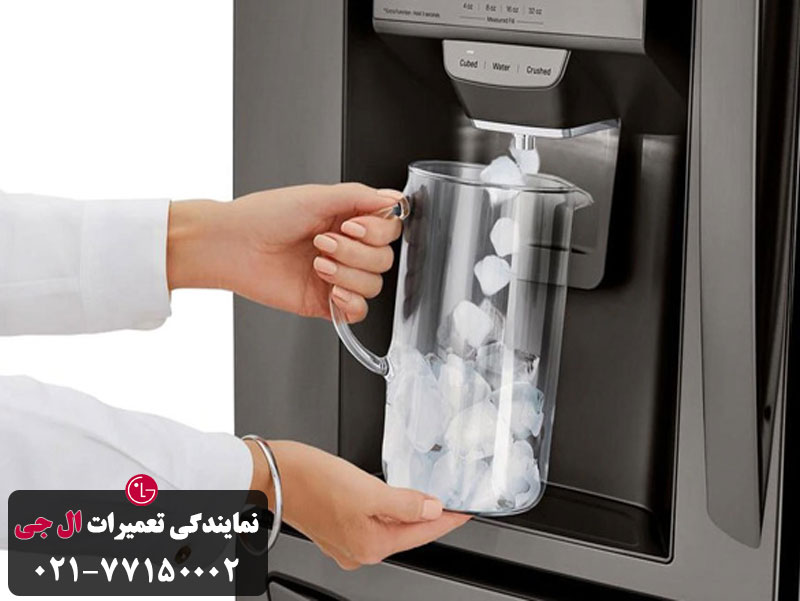 دلایل رایج روشن نشدن یخساز ساید یخچال ال جی 